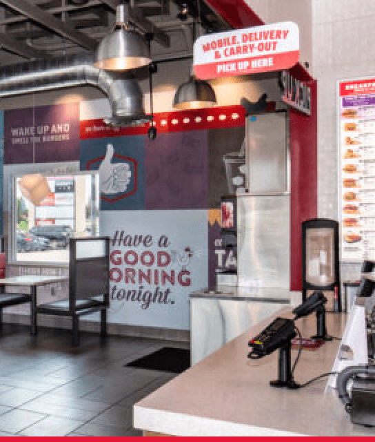 Jack in the Box dining room