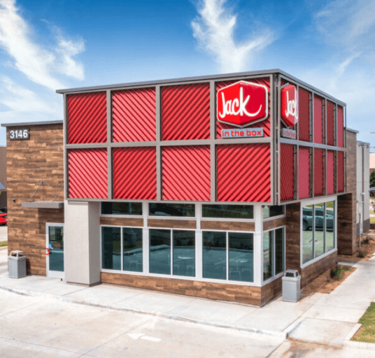 Jack in the Box restaurant exterior